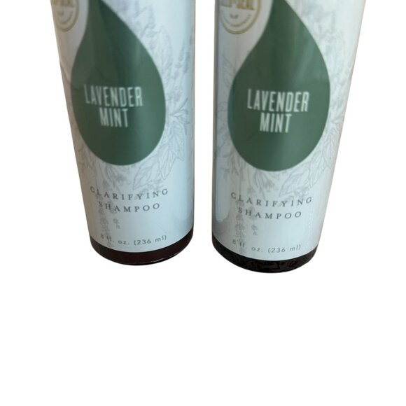 Young Living 2 Bottles Lavender Mint Clarifying Shampoo Organic 8 Oz New Sealed - Picture 2 of 9